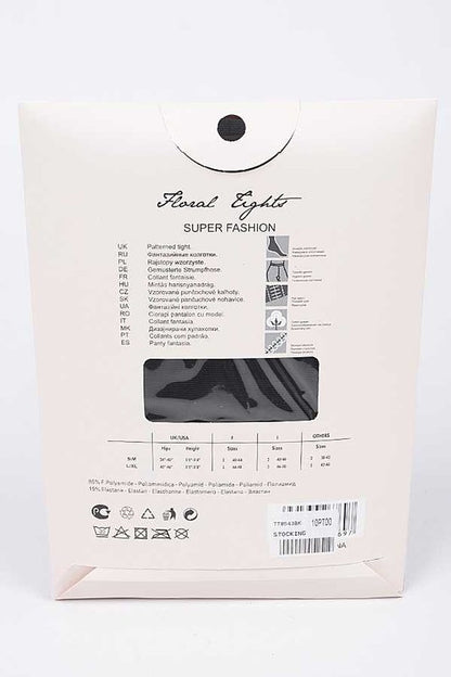 Heart Designed 2 Tone Fashion Tights - Faylinn & Co