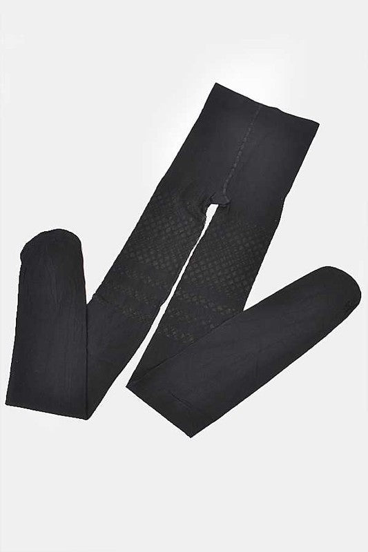 Designed Fishnet Fashion Tights - Faylinn & Co