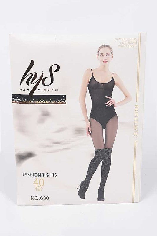 Designed Fishnet Fashion Tights - Faylinn & Co