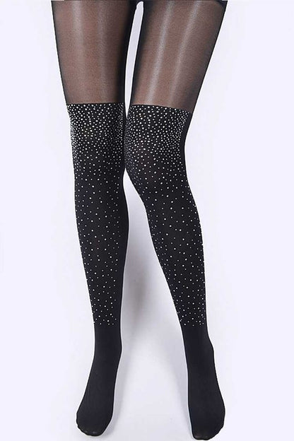 Designed Fishnet Fashion Tights - Faylinn & Co