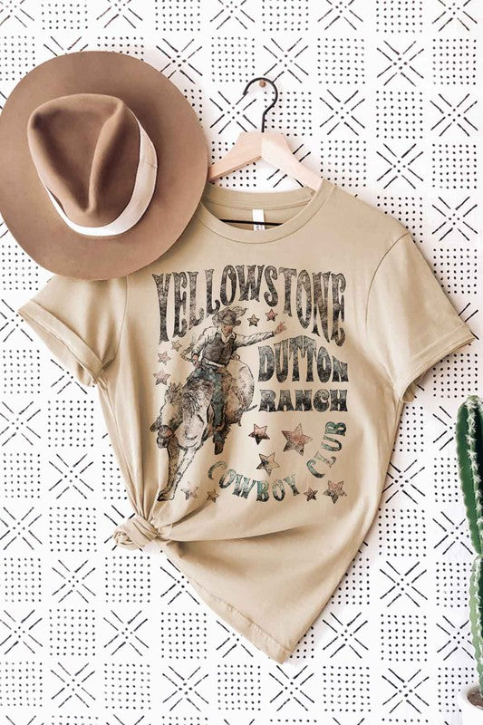 YELLOWSTONE OVERSIZED GRAPHIC TEE / T-SHIRT - Faylinn & Co