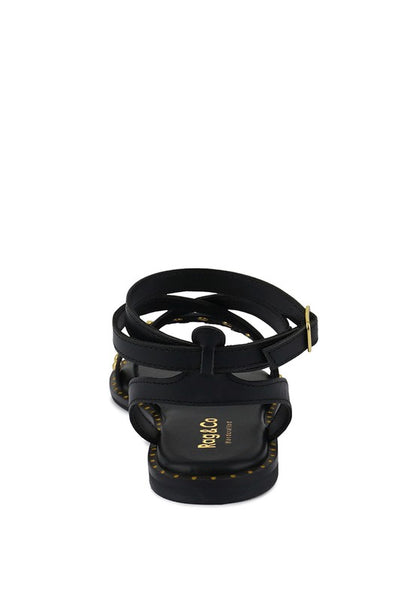 CORRIANE Studs Embellishment Strappy Sandals - Faylinn & Co