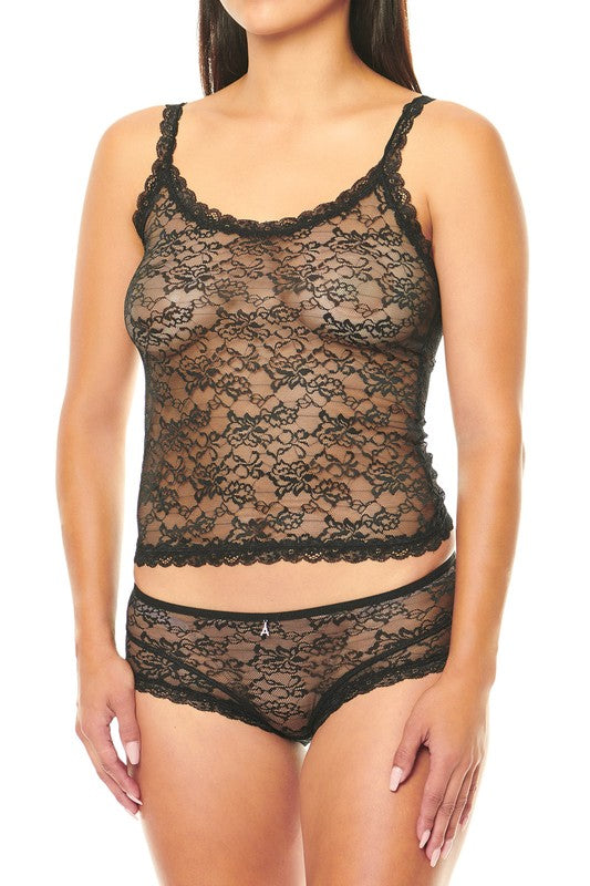 Lace Tank and Short Set - Faylinn & Co