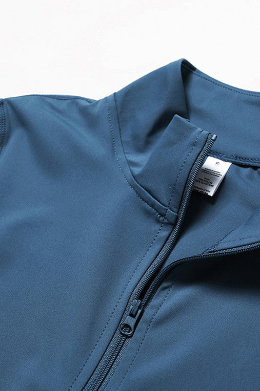 Quick-drying long sleeve yoga suit sports tops - Faylinn & Co