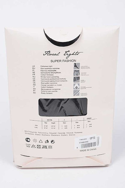 Ribbon Wrapped Opaque Premium Tights - Faylinn & Co