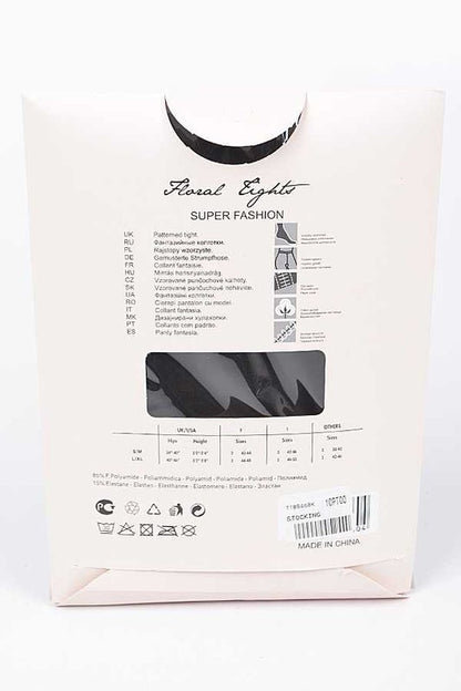 2 Tone Designed Premium Tights - Faylinn & Co