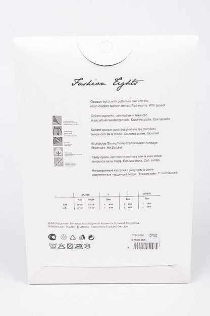 2 Tone Fashion Premium Tights - Faylinn & Co