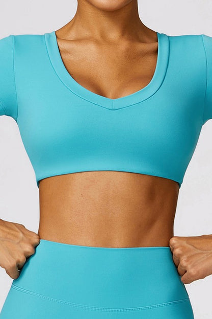 High strength tight yoga clothes tops - Faylinn & Co