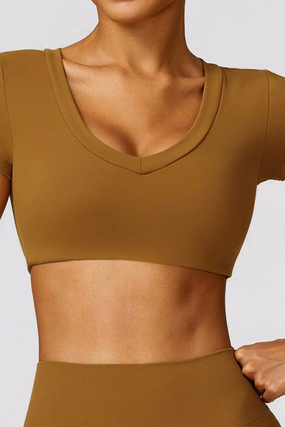 High strength tight yoga clothes tops - Faylinn & Co