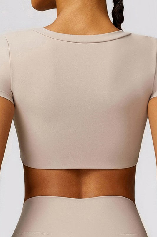 High strength tight yoga clothes tops - Faylinn & Co