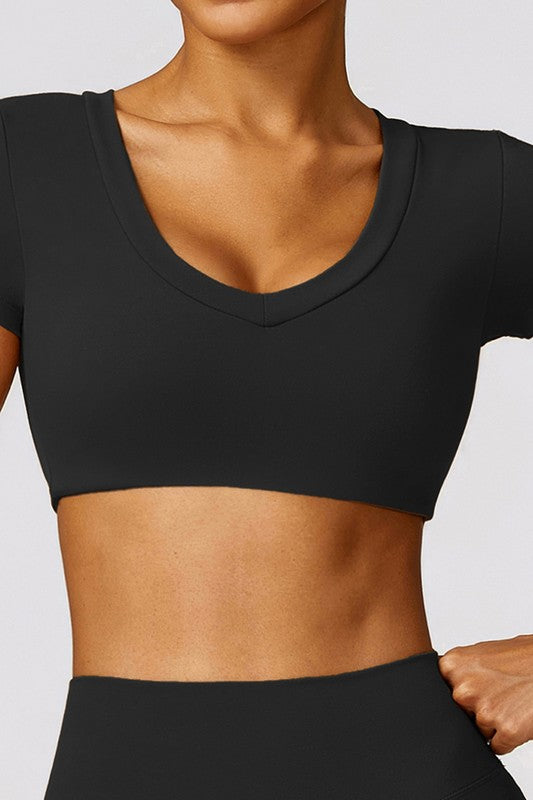 High strength tight yoga clothes tops - Faylinn & Co
