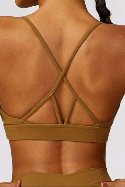 Tight brushed back yoga bras - Faylinn & Co