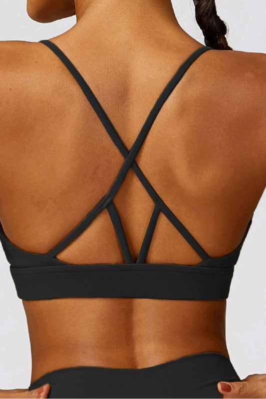 Tight brushed back yoga bras - Faylinn & Co
