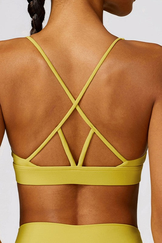 Tight brushed back yoga bras - Faylinn & Co