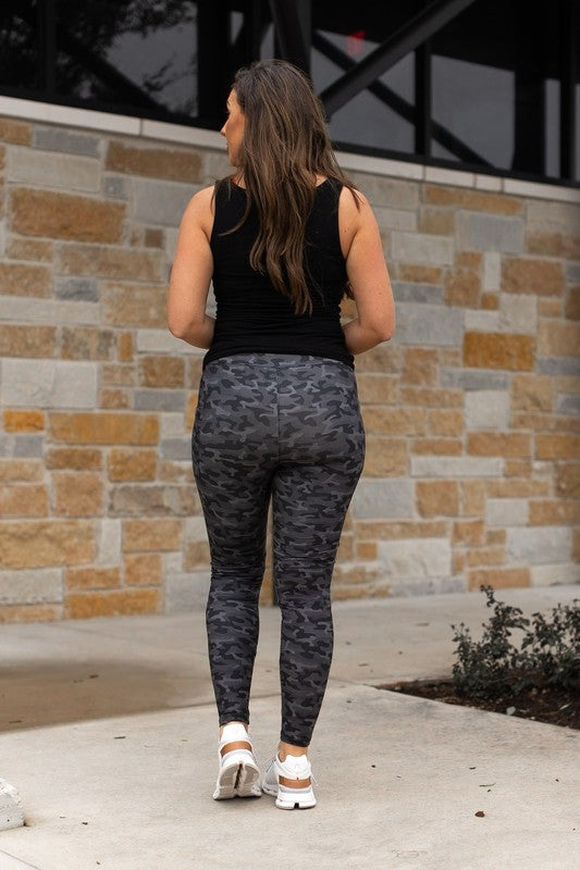 Maverick Camo Full Length Leggings - Faylinn & Co