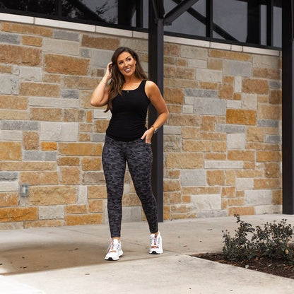 Maverick Camo Full Length Leggings - Faylinn & Co