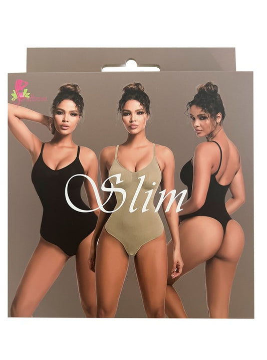 Slim shaper thongs seamless sculpt bodysuit - Faylinn & Co