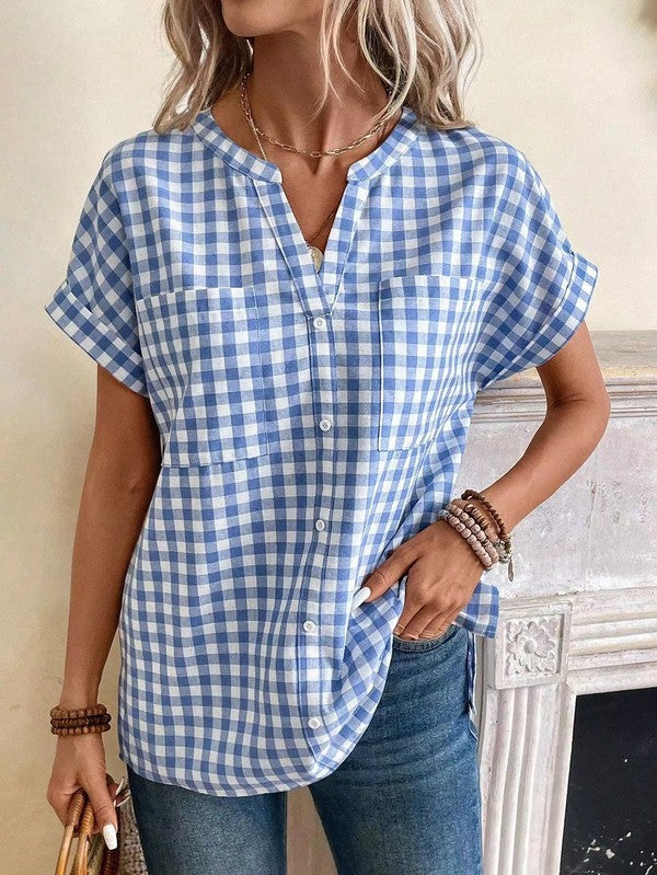 Gingham top - Faylinn & Co
