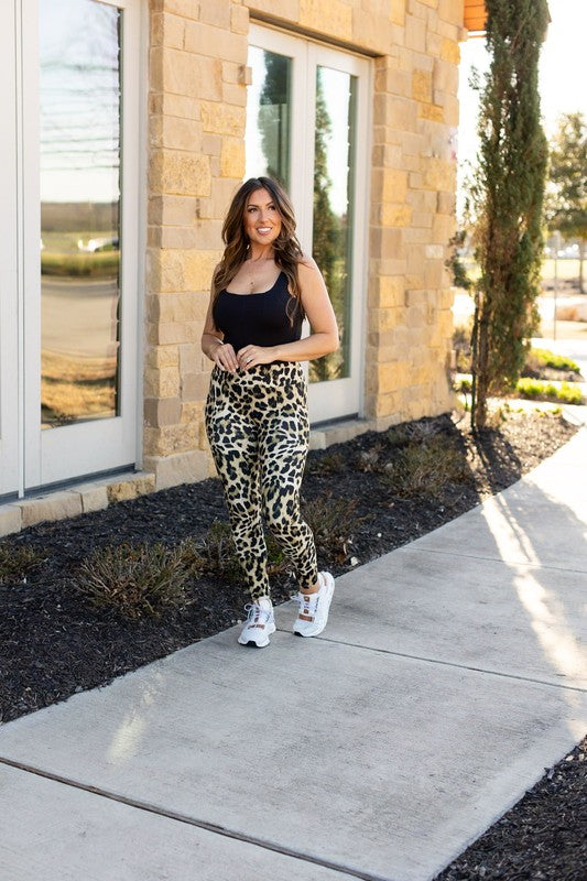 Leopard Leggings - Faylinn & Co