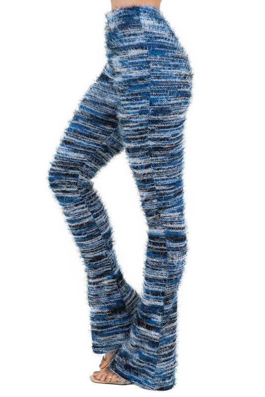 WOMEN COMFY FLUFFY KNIT LEGGINGSWEAT PANTS - Faylinn & Co