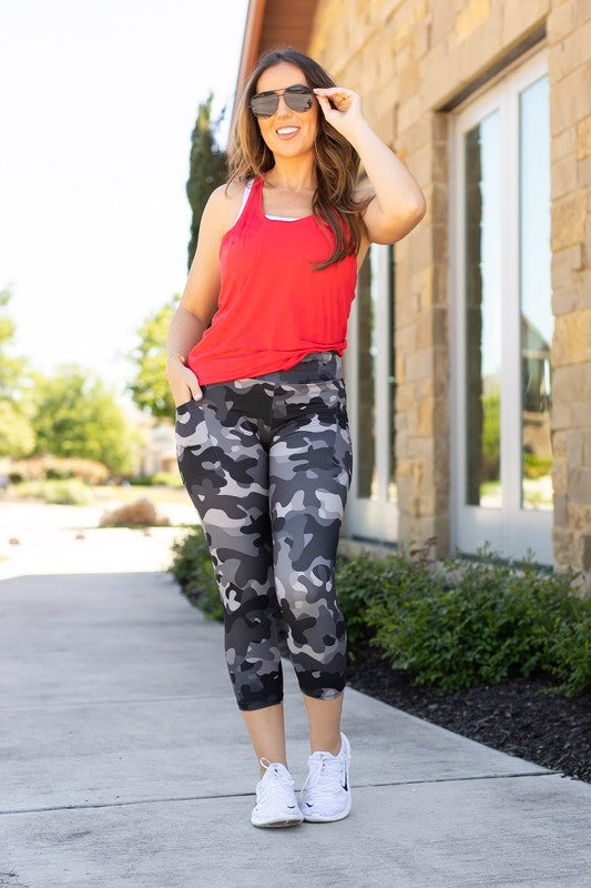 Charlie Camo Capri's - Faylinn & Co