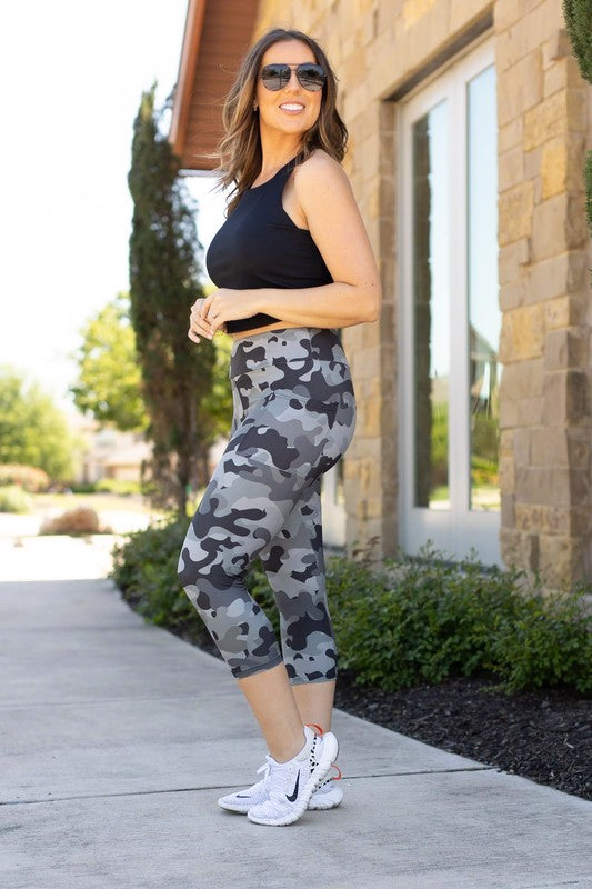 Ace Camo Capri's - Faylinn & Co