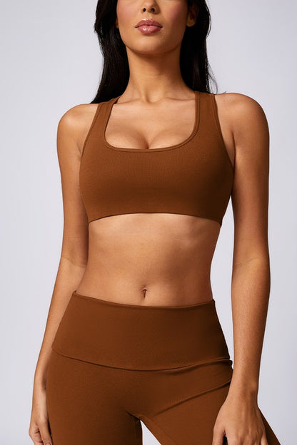 Beautiful back running tight yoga sport bras - Faylinn & Co