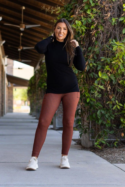 The Autumn Houndstooth Leggings Round 2 - Faylinn & Co