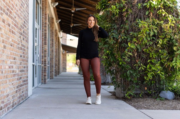 The Autumn Houndstooth Leggings Round 2 - Faylinn & Co