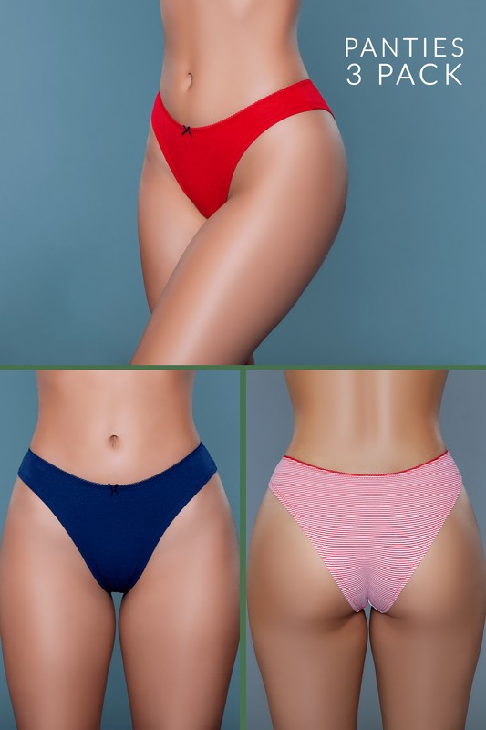 Talia Brief 3 Pack - Faylinn & Co