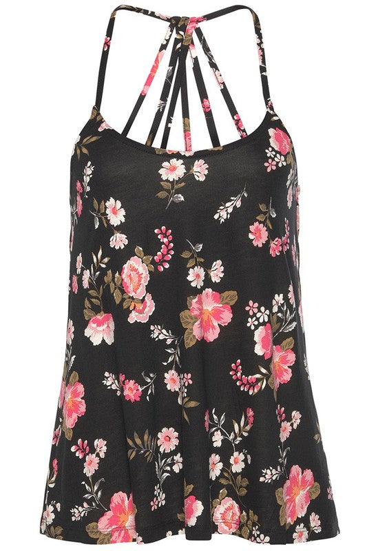Women Spaghetti Strap Fit Casual Sleeveless Tops - Faylinn & Co