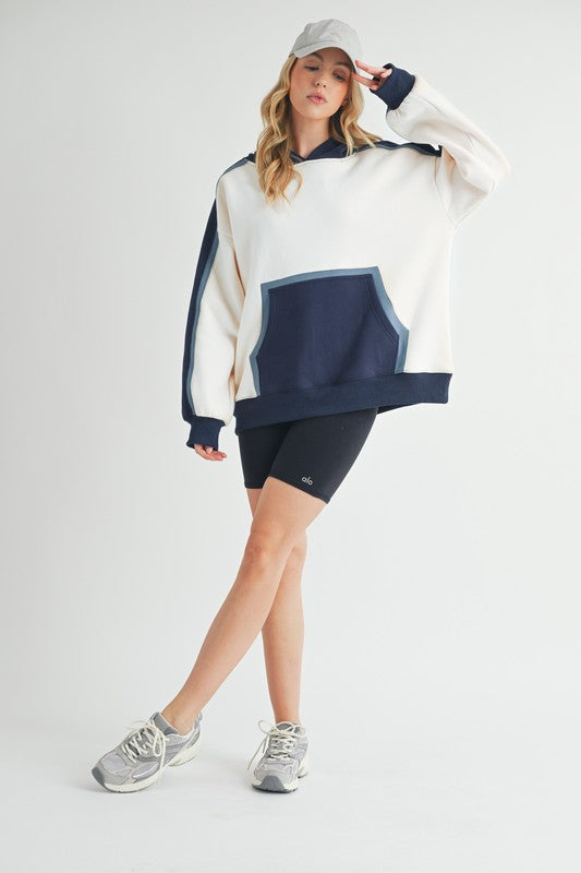 Kate Colorblock Hoodie - Faylinn & Co