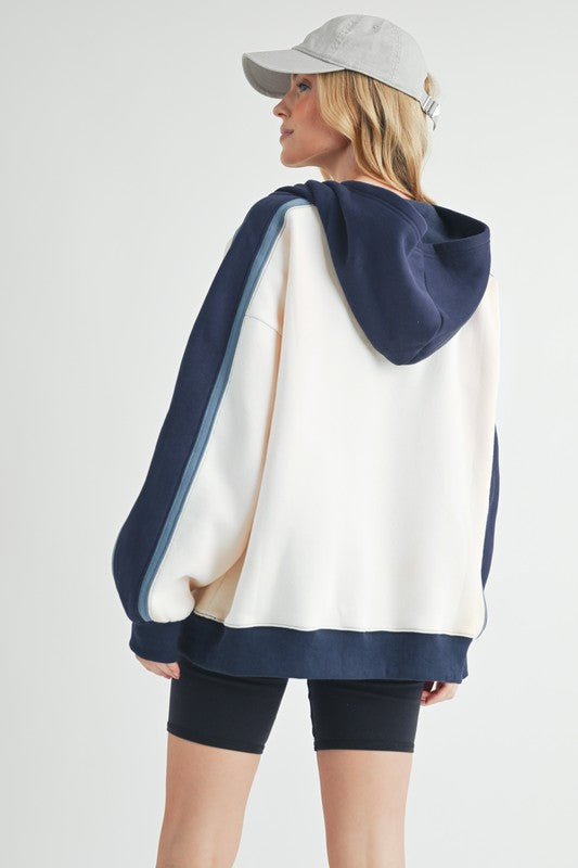 Kate Colorblock Hoodie - Faylinn & Co