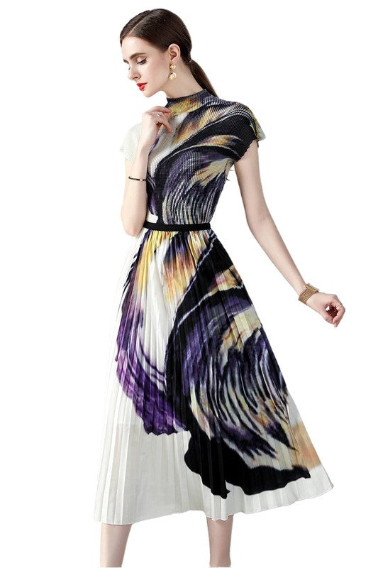 WOMEN FASHION MAXI DRESS 2PC SET - Faylinn & Co