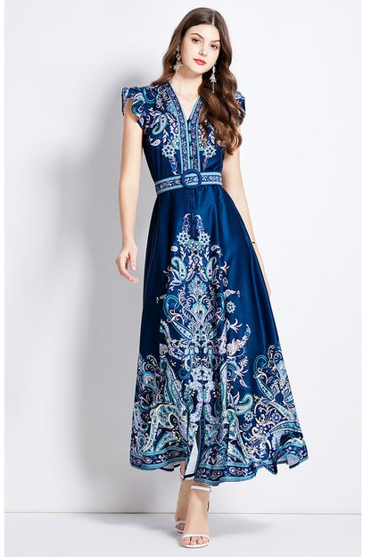 WOMEN FASHION LONG MAXI DRESS - Faylinn & Co