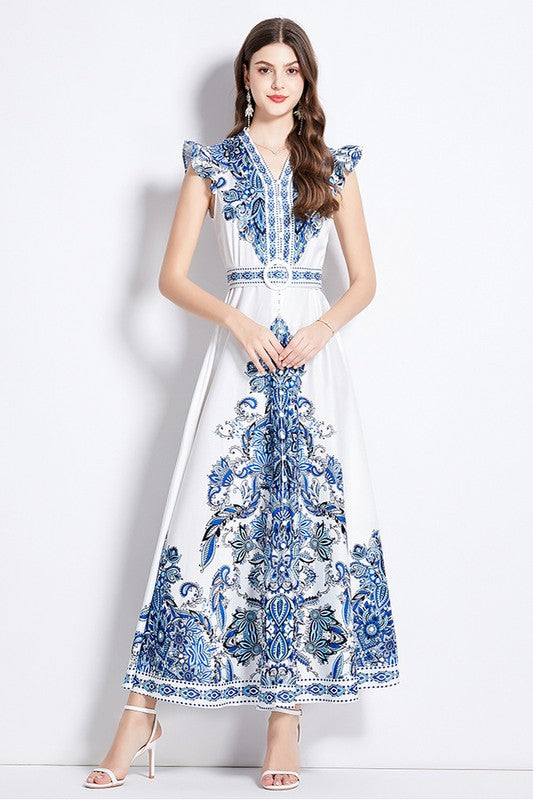 WOMEN FASHION LONG MAXI DRESS - Faylinn & Co