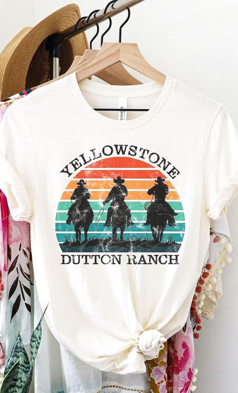 Yellowstone Dutton Ranch PLUS Western Graphic Tee - Faylinn & Co