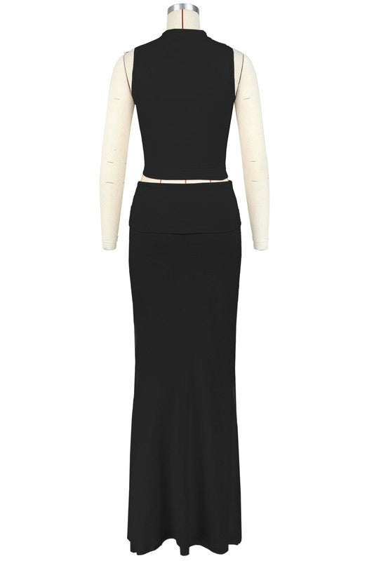 FASHION WOMEN TWO PIECE DRESS SET - Faylinn & Co