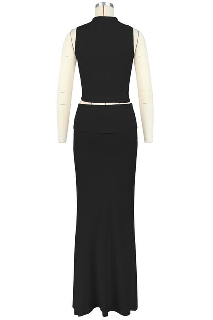 FASHION WOMEN TWO PIECE DRESS SET - Faylinn & Co