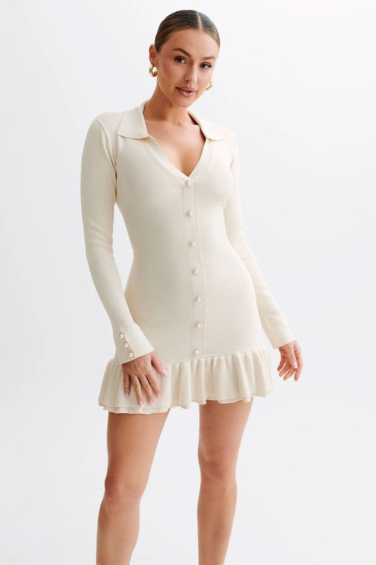 WOMEN FASHION SWEATER DRESS - Faylinn & Co