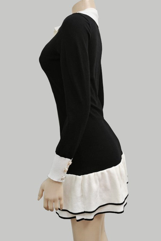 WOMEN FASHION SWEATER DRESS - Faylinn & Co