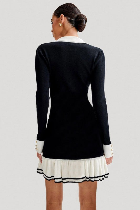 WOMEN FASHION SWEATER DRESS - Faylinn & Co