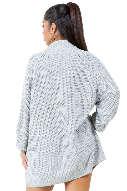 WOMEN FASHION SWEATER DRESS - Faylinn & Co