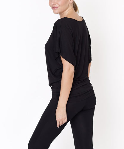 BAMBOO SK U NECK TUNIC - Faylinn & Co