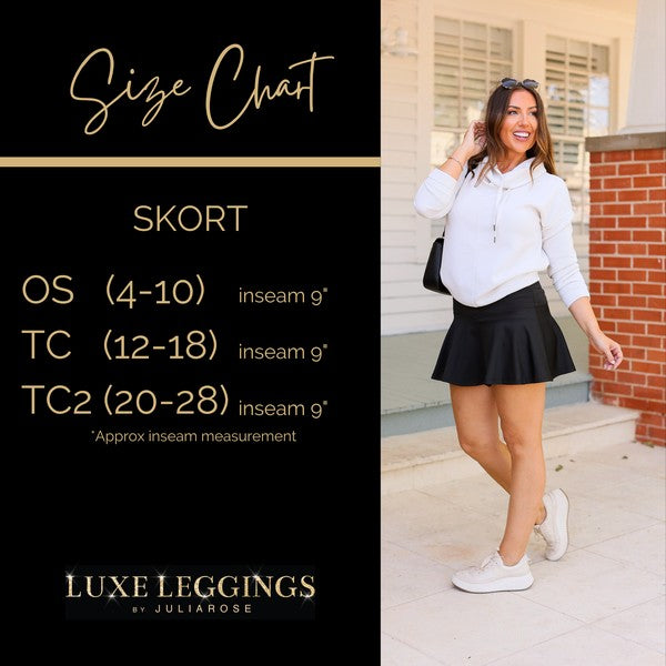 The Britt - Brown Skort - Faylinn & Co