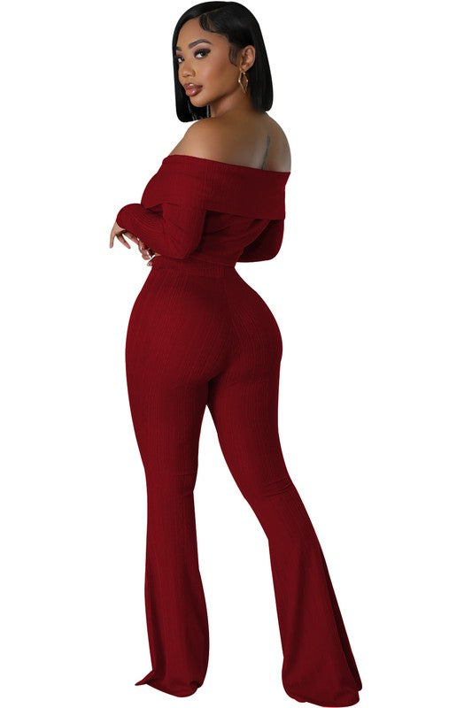 WOMEN FASHION TWO PIECE PANTS SET - Faylinn & Co