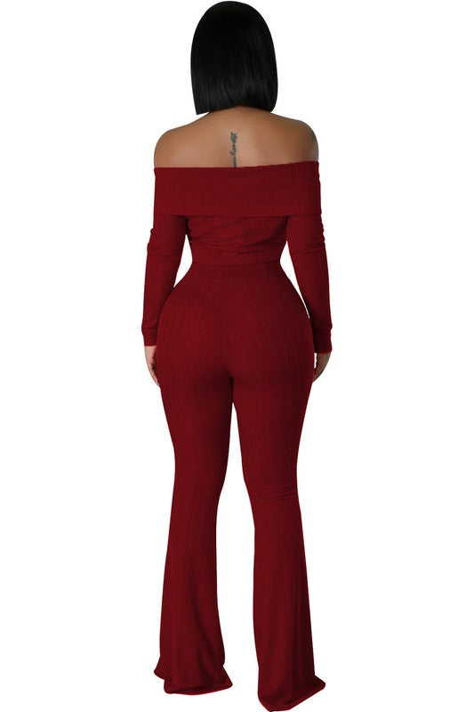 WOMEN FASHION TWO PIECE PANTS SET - Faylinn & Co