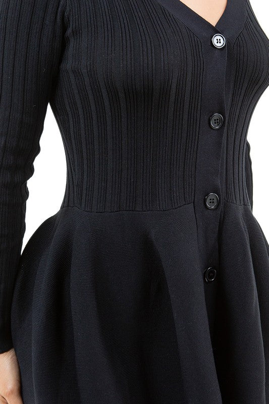 WOMEN FASHION SWEATER DRESS - Faylinn & Co