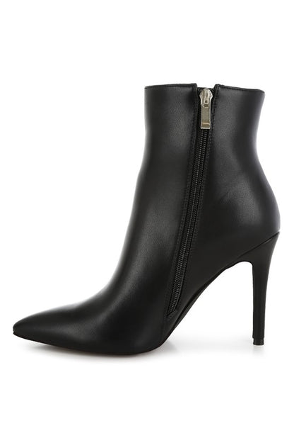 Kalina Rhinestones Chain Detail Boots - Faylinn & Co