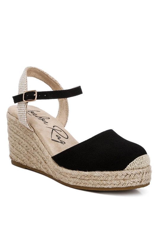 Trand Wedge Espadrille Sandals - Faylinn & Co